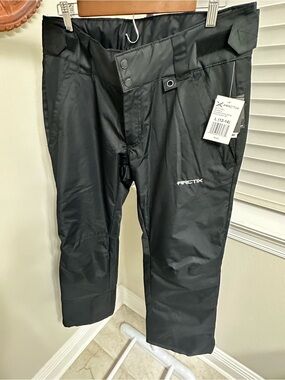 Arctix Black Insulated Snow Pants, L, NWT